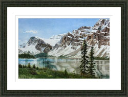 framed art picture