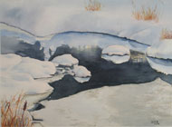 watercolour  Freeze Up