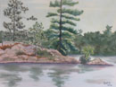 watercolour islands #7